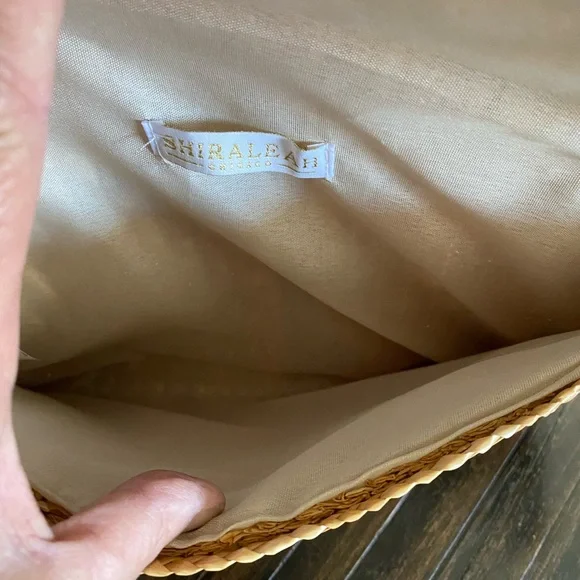 Shiraleah Natural Carmelita Clutch NWT - Picture 3 of 4
